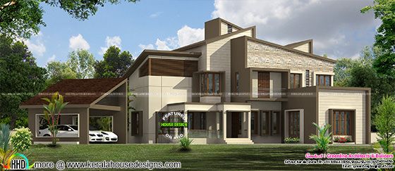 Unique contemporary home