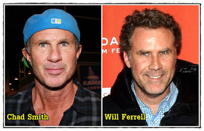Celebridades Idênticas: Will Ferrell e Chad Smith