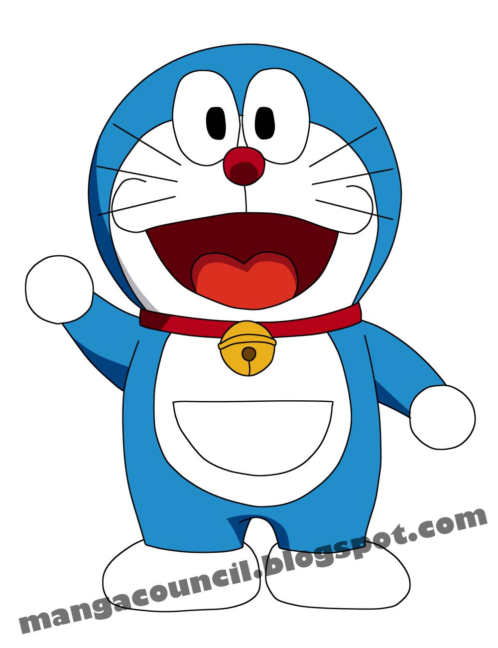 Cara Menggambar Anime Doraemon dengan Cepat Manga Council