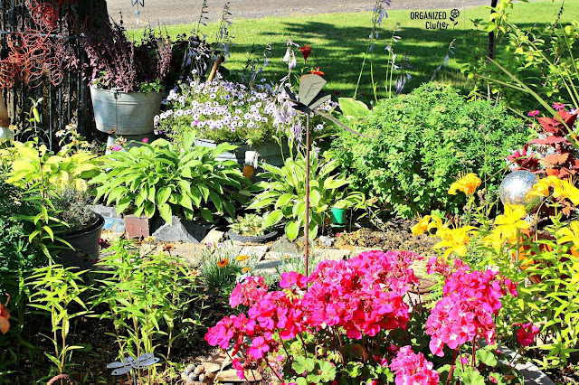 A Junk Garden Tour From the Yard of Flower organizedclutter.net