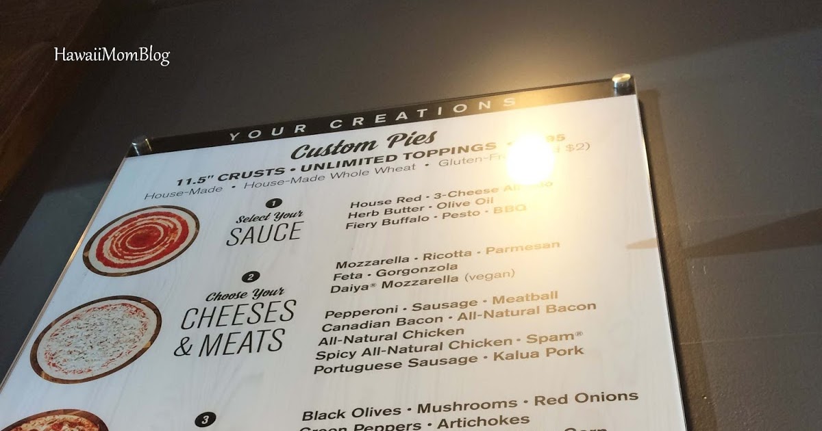 Hawaii Mom Blog Gem's Take on Pieology