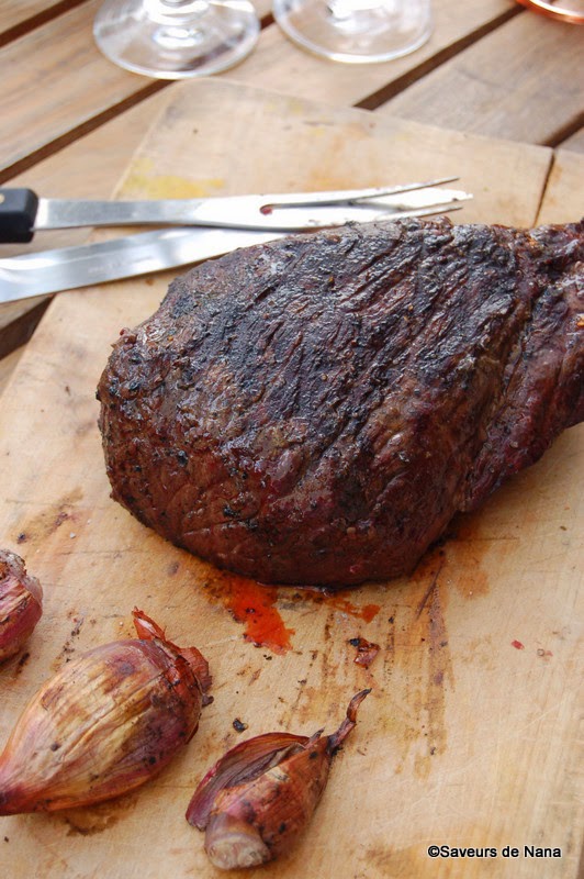 Pièce de Bœuf grillé au BBQ & sauce Bordelaise sans Moelle…
