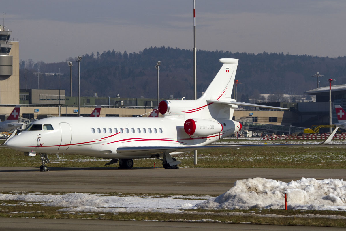 zrhspotter Cat Aviation FA7X HBJOB