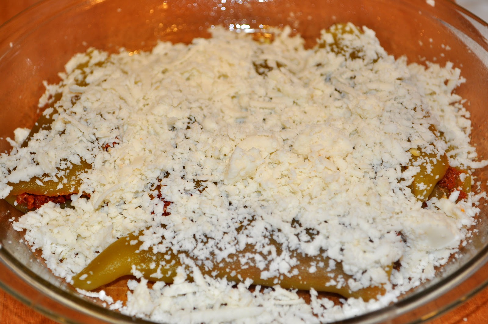 CookingwithSweetface: Chorizo Chile Relleno Casserole