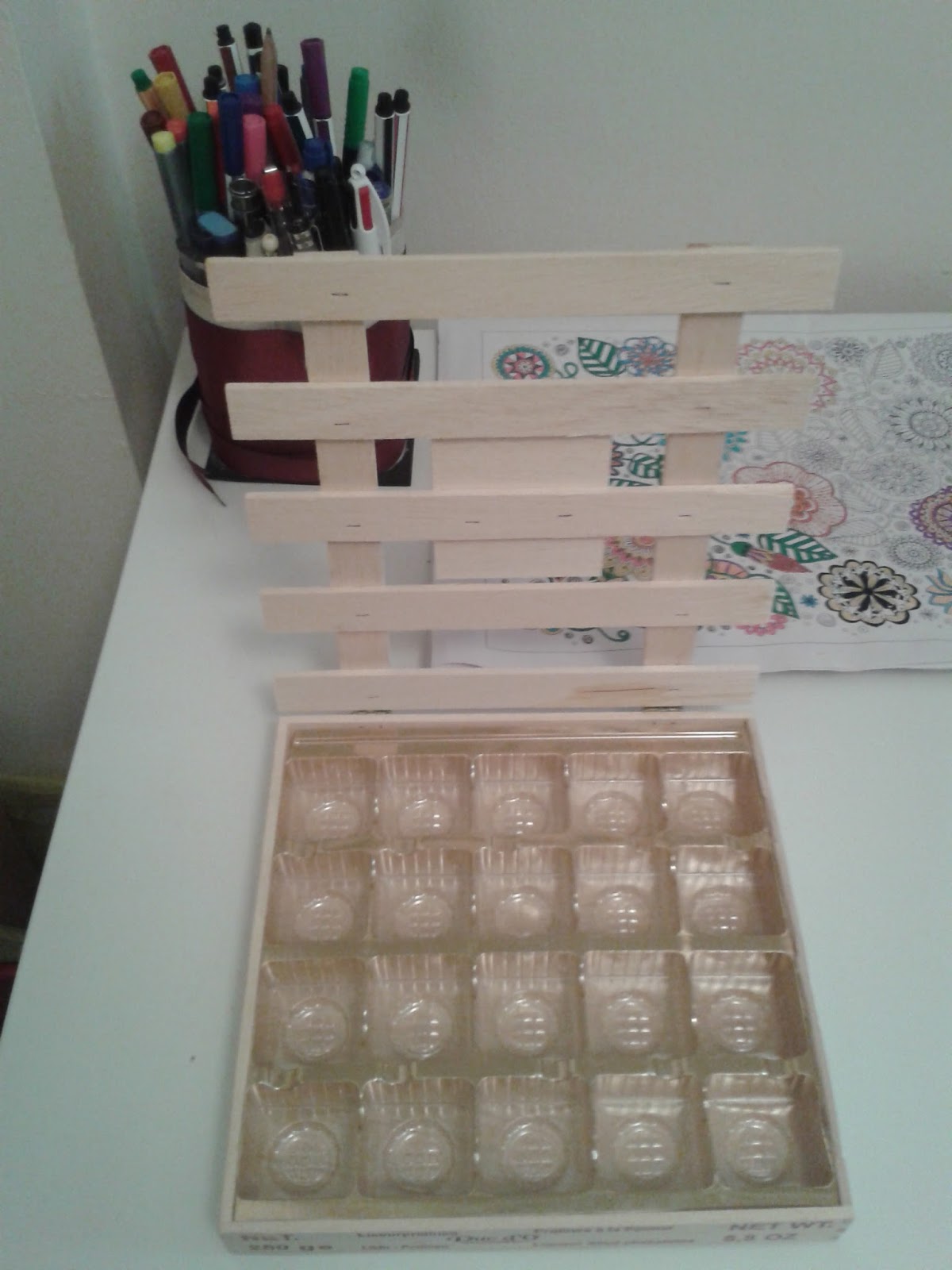 DIYhane Çikolata Kutusundan Hobi Kutusuna Dönüştü