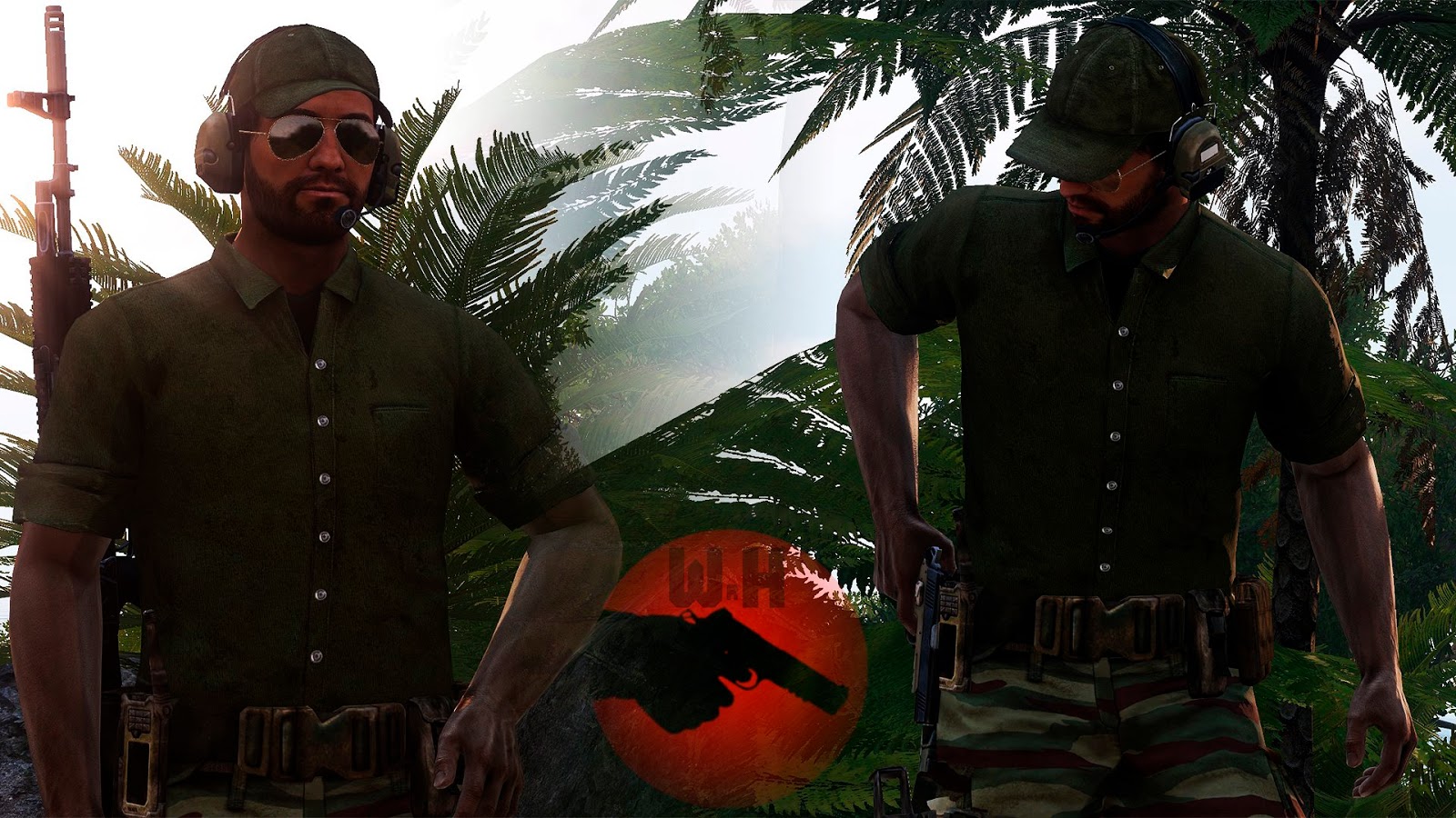 キーひとつで武器をホルスターにしまえる Arma 3 の Weapon Holster MOD Remastered 弱者の日記