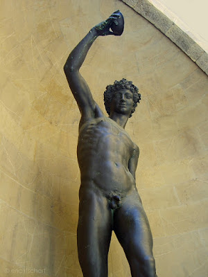 Dionysos, Histoires de faunes, statue, Florence,