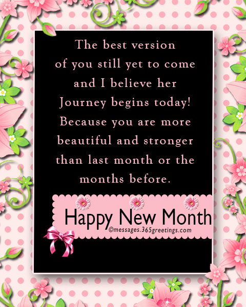new month sms