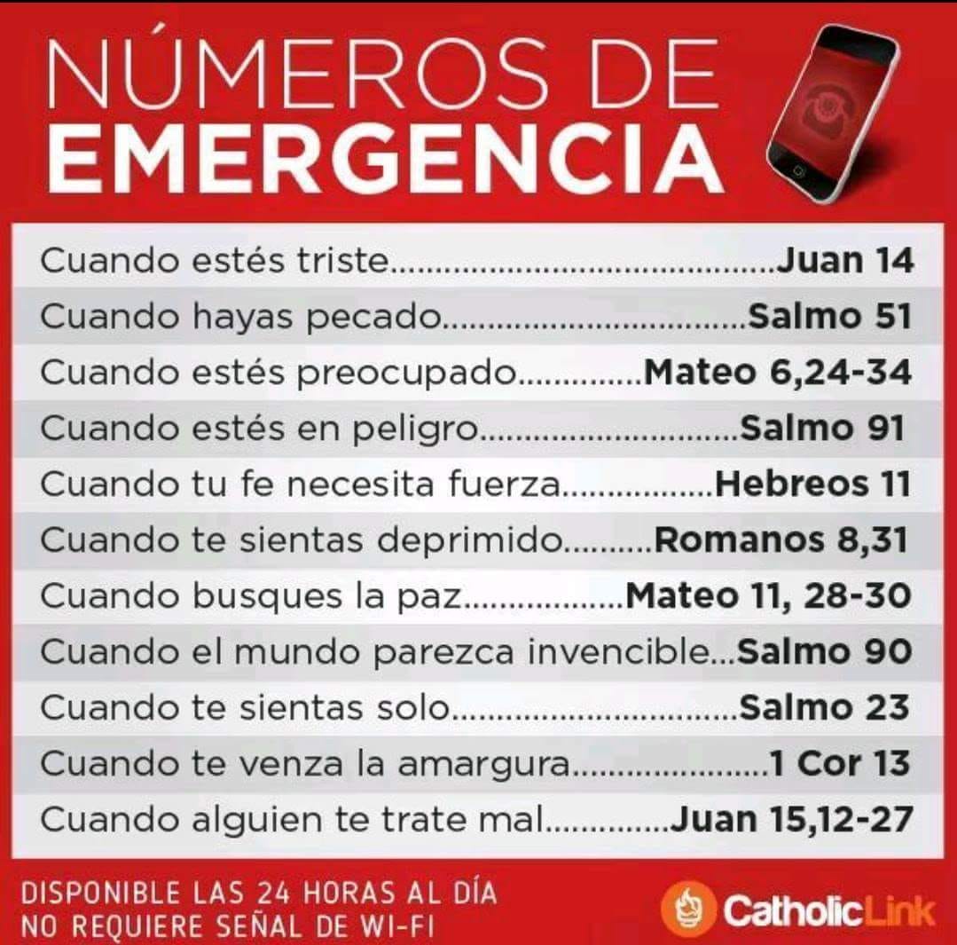 Telèfons d'emergències