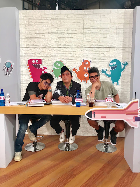 決戰17唱曹格企劃-3評審:曹格(左起)涂惠源,崔惟楷