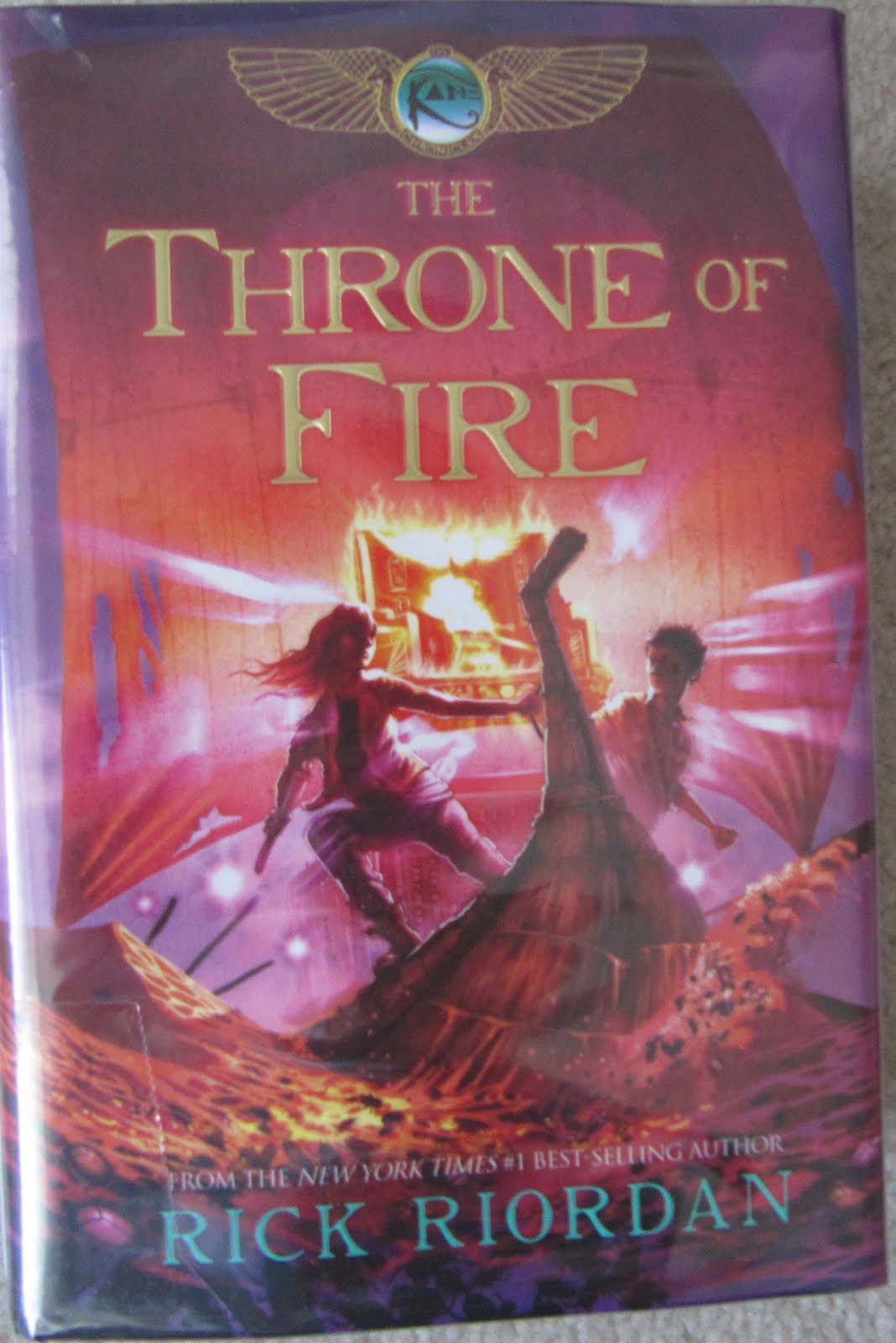 My Book A Day: The Throne of Fire