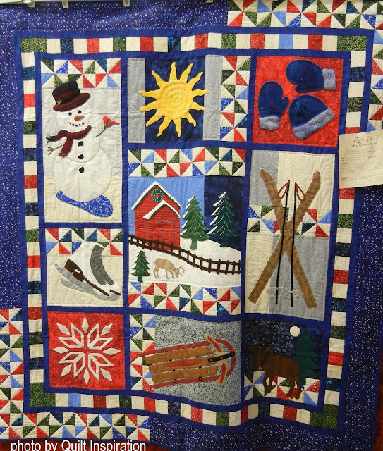 Quilt Inspiration 24 Days of Christmas at Quilt Inspiration Day 16