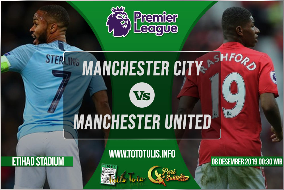 Prediksi Manchester City vs Manchester United 08 Desember 2019