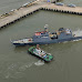 Goa Shipyard Ltd(GSL) built Sri Lankan Navy AOPV Sayurala sails fm Goa