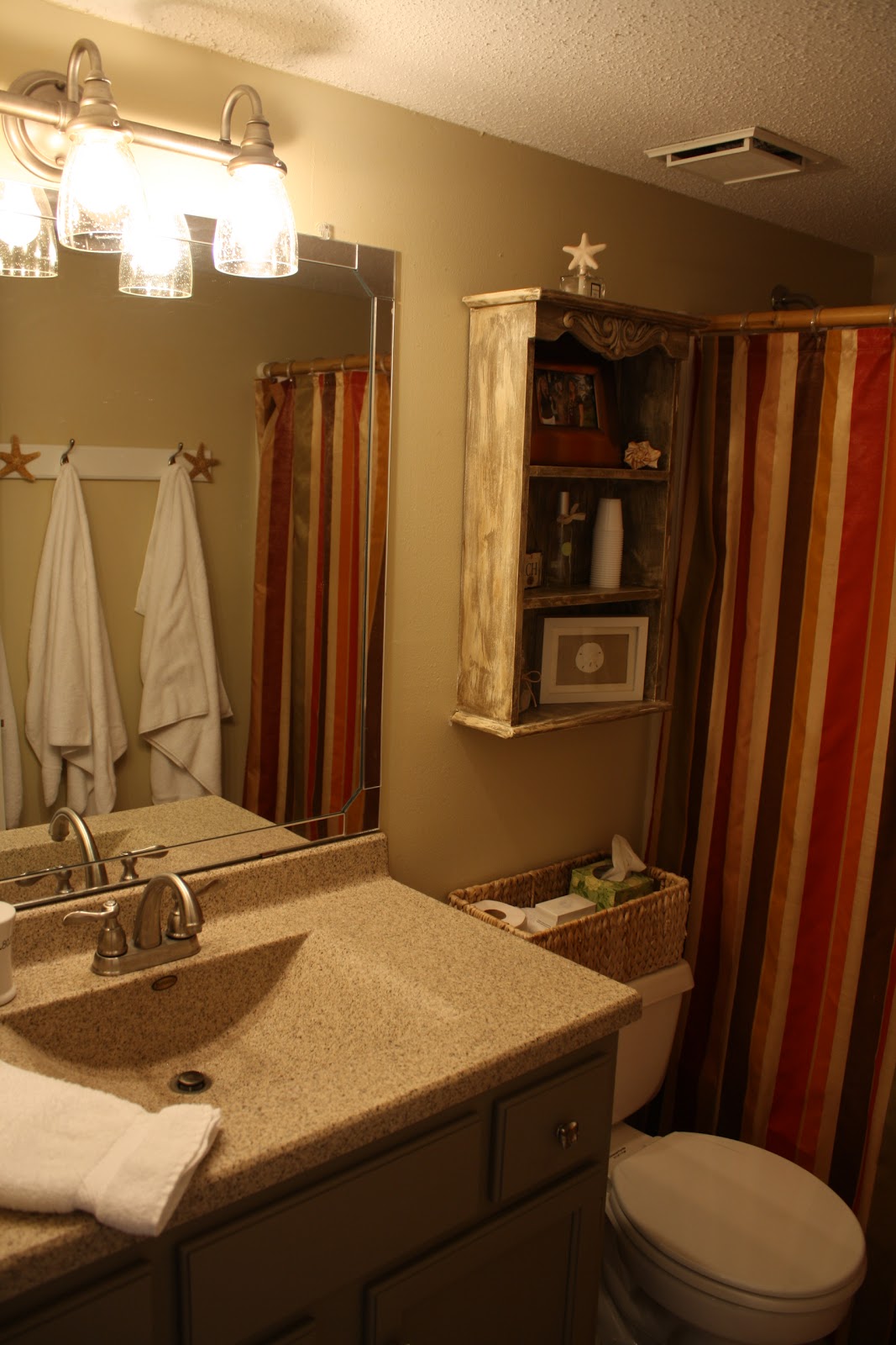 Coastal Charm DIY Beach Condo Bathroom Makeover