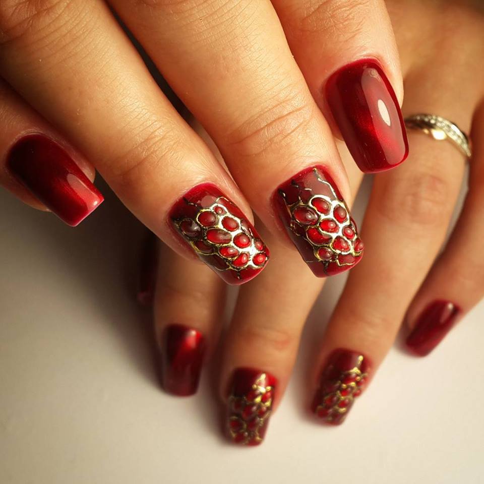 Hot Red Nails for Women - trends4everyone