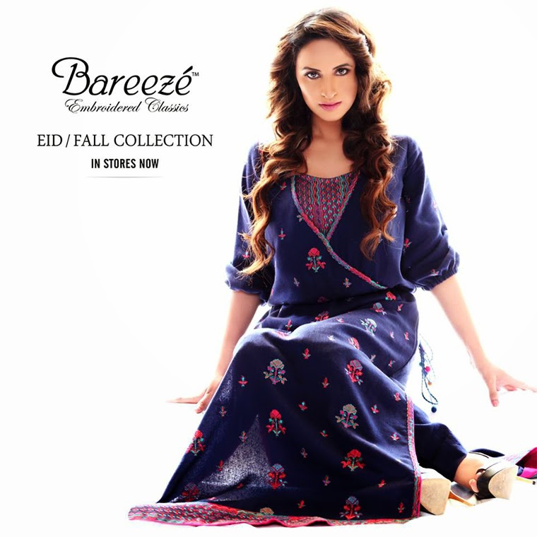 Bareeze Eid Fall Collection 201314 Elegant Embroidered Classics