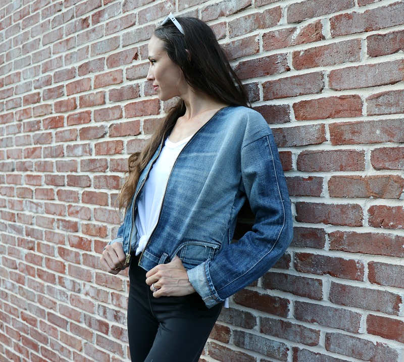 DIY Jeans into Denim Jacket OBSiGeN