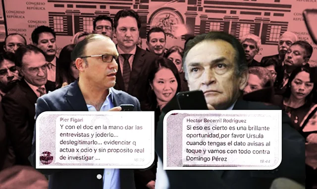 Fuerza Popular revelan intento de desprestigiar a fiscal Domingo Pérez