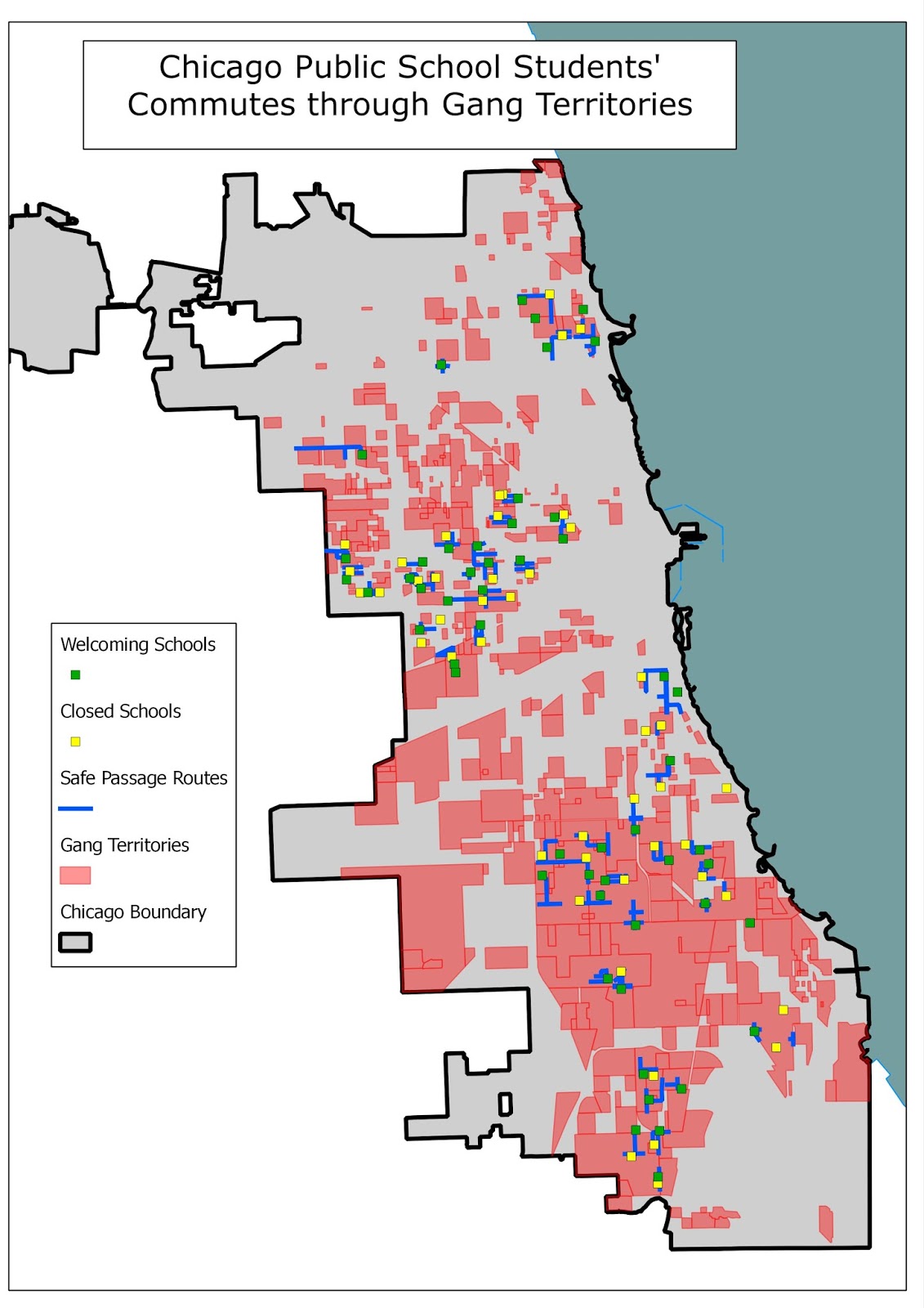 Chicago Gang Territory Map