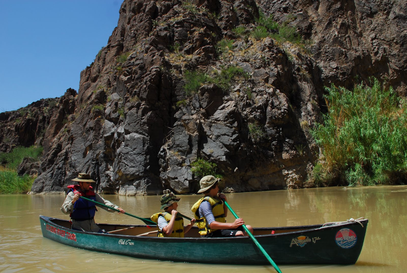 Texas Mountain Trail Daily Photo Our float down the Rio Grande