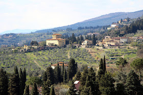 The view from Piazza Desiderio in the centre of Settignano
