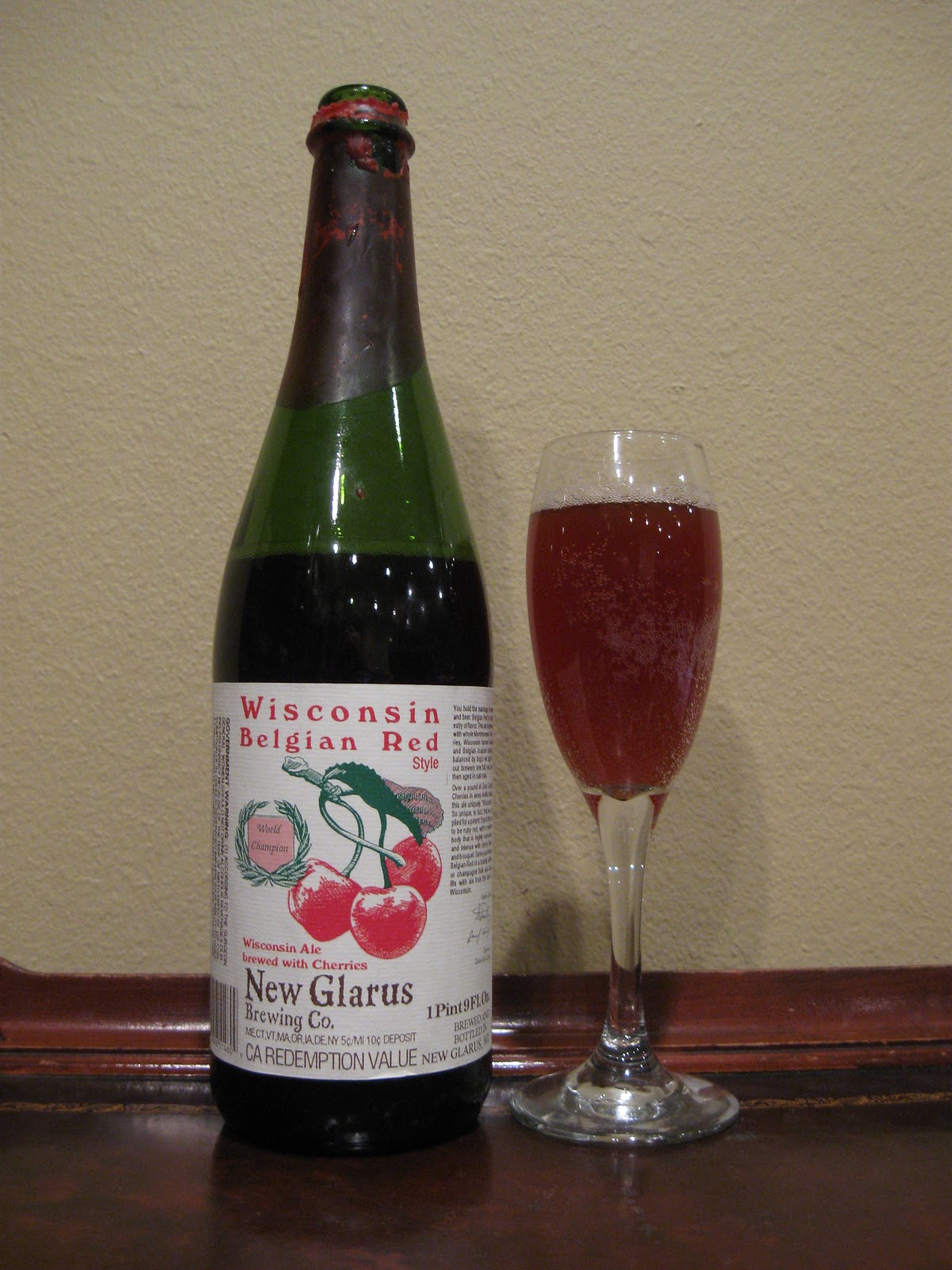 Doing Beer Justice New Glarus Wisconsin Belgian Red