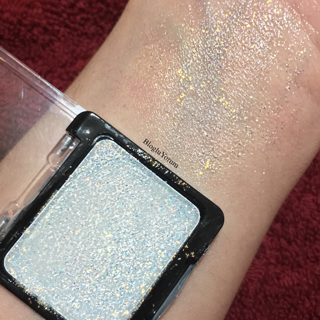 wet n wild color icon glitter bleached swatch