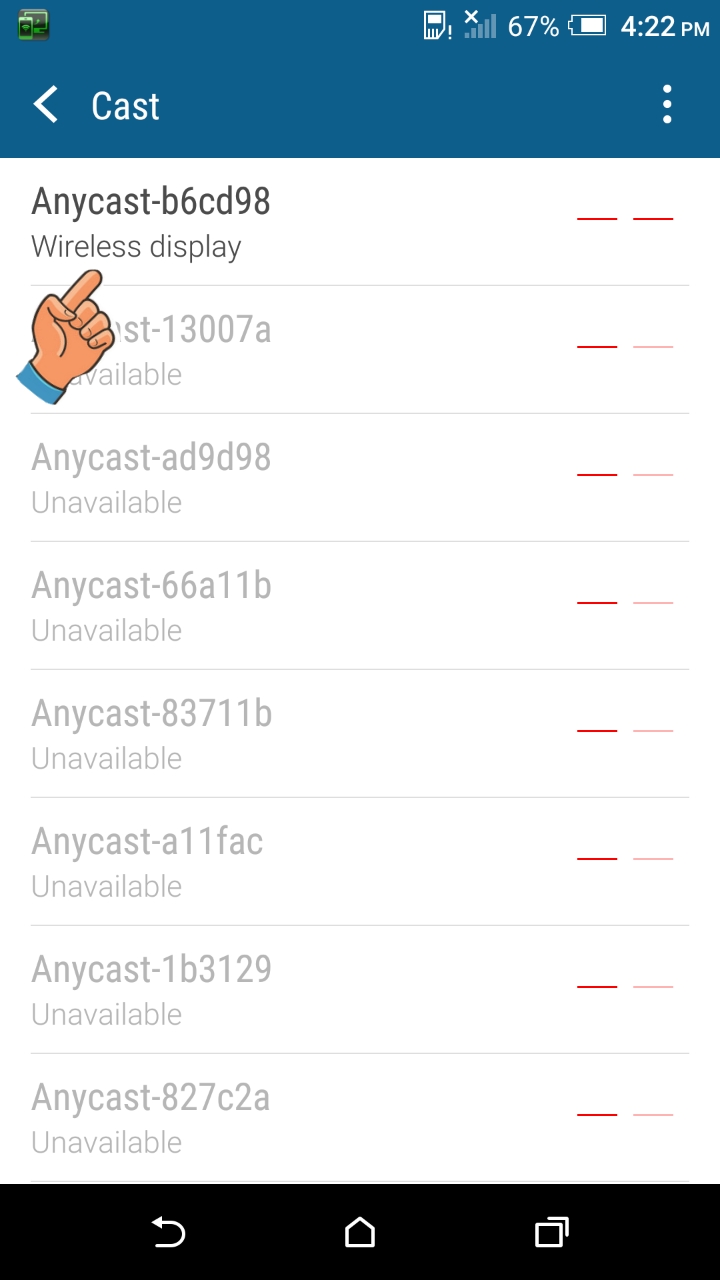 Anycast M4 Plus Android