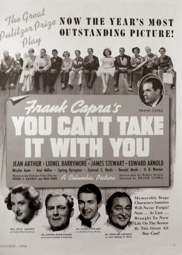 Happyotter: YOU CAN'T TAKE IT WITH YOU (1938)