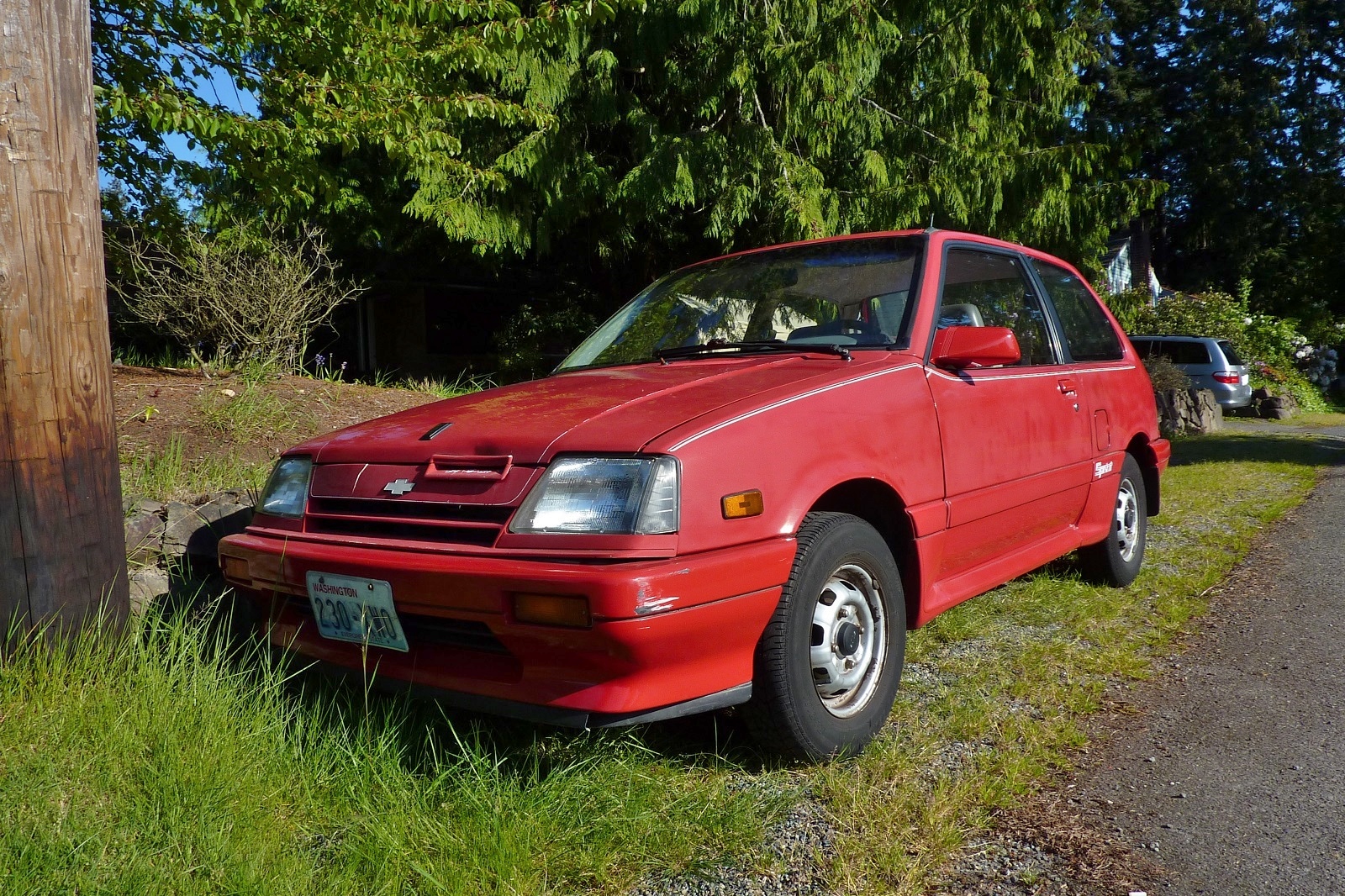 Seattle's Parked Cars 1987 Chevrolet Sprint Turbo