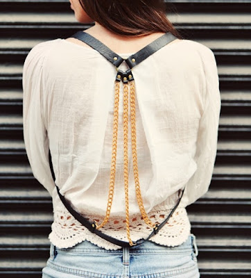 Bodychain - Moda acessório in da estação primavera-verão 2016 Bodychain - Moda acessório in da estação primavera-verão 2016