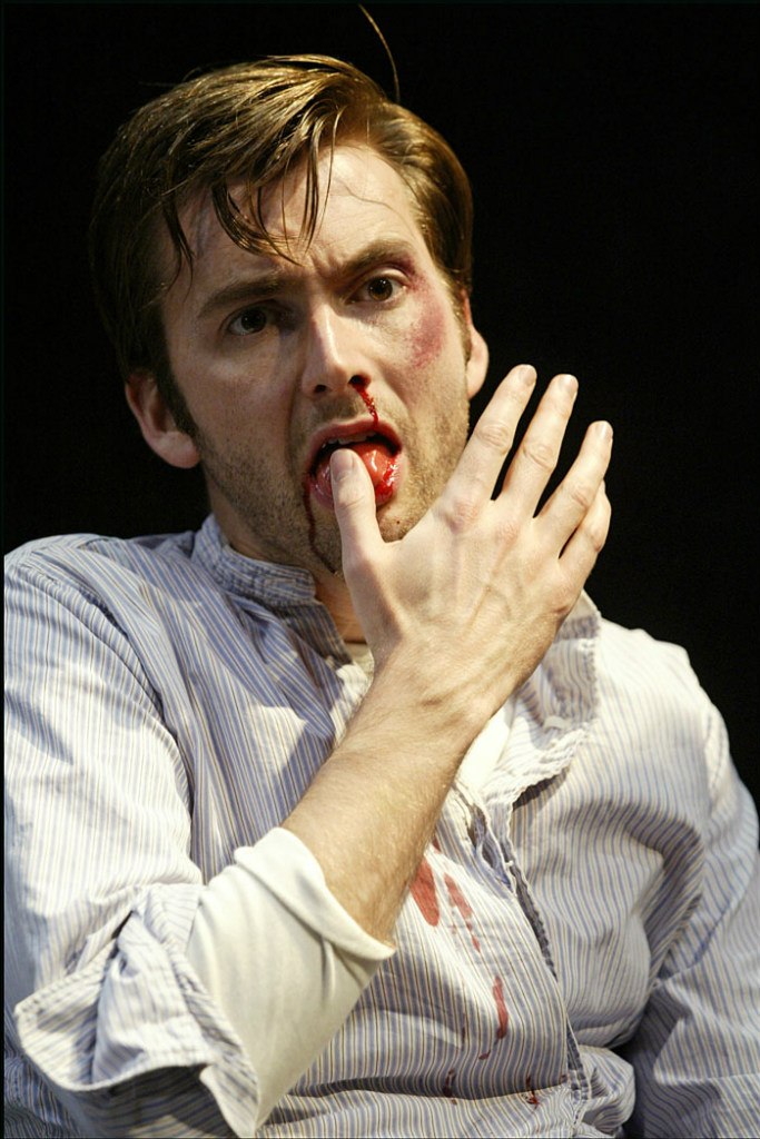 David Tennant photo of the day. What the Butler Saw, 1995 David Tennant photo of the day. What the Butler Saw, 1995