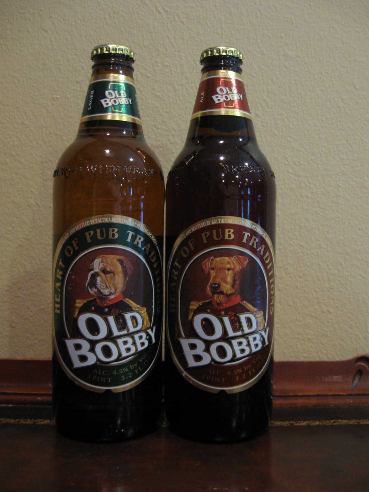Doing Beer Justice: Old Bobby Lager - Old Bobby Ale