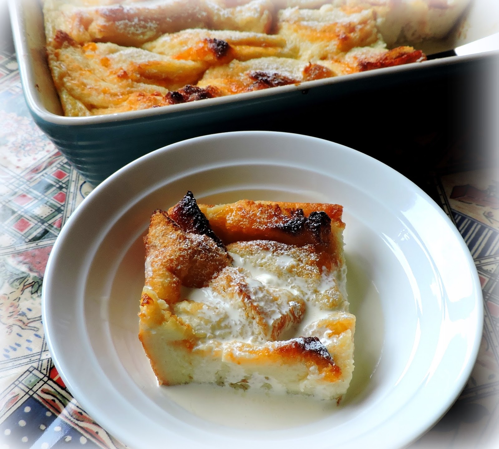 The English Kitchen Apricot Bread & Butter Pudding