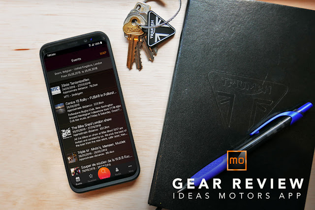 Gear Review - Ideas Motors event app