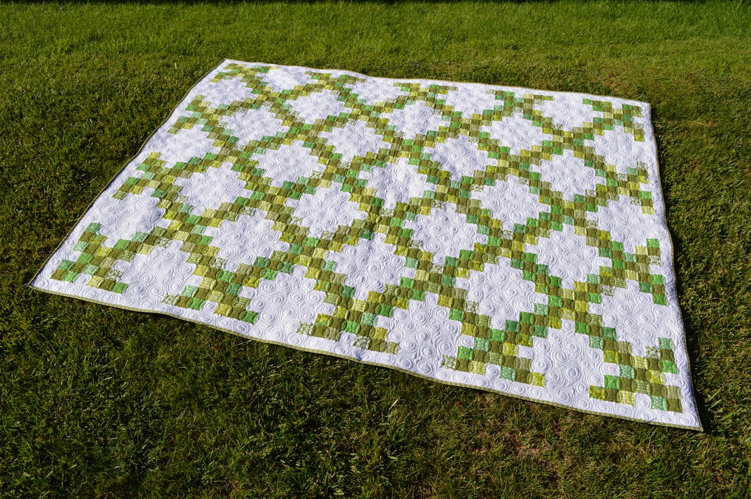 Happy Quilting Luck of the Irish Quilt