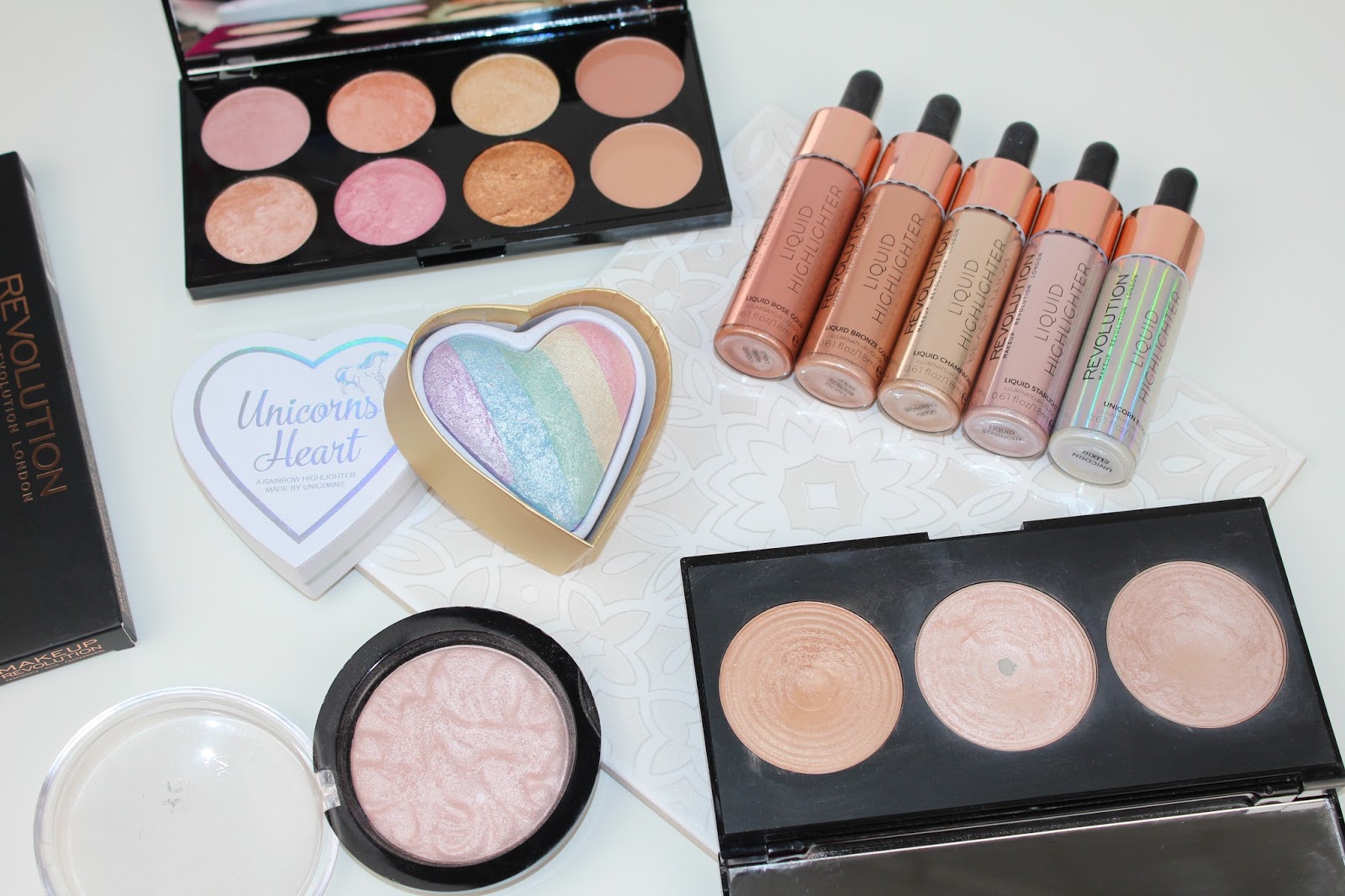 5 Makeup Revolution Highlighters Totally Worth the Hype Pink Paradise