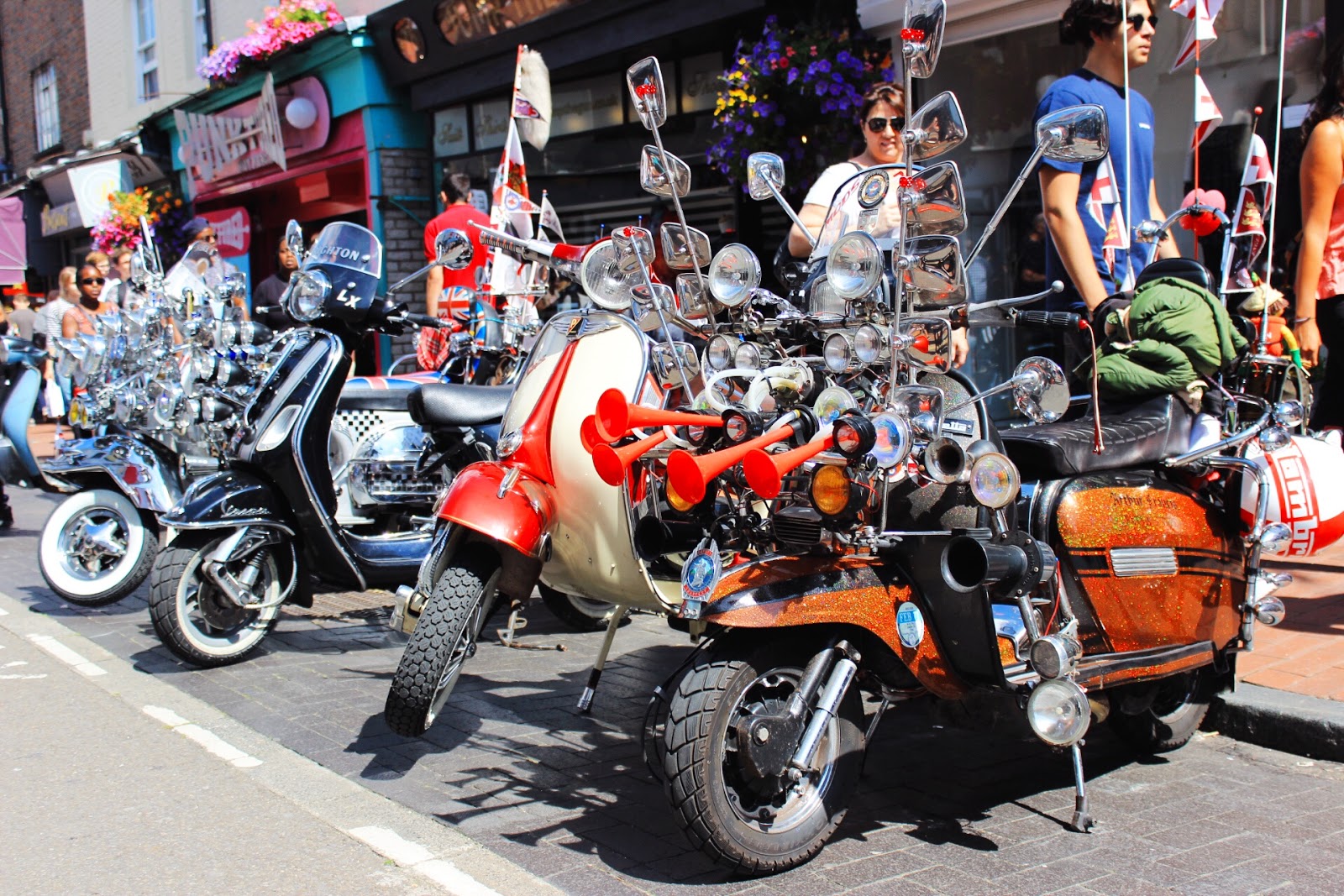 Mopeds in Brighton