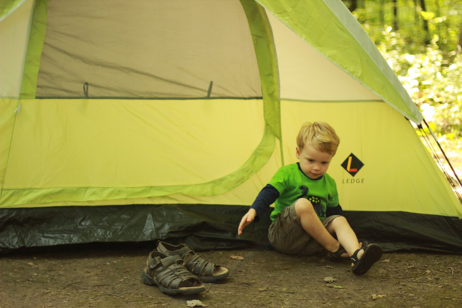 Making Our Nest Camping with Toddlers...