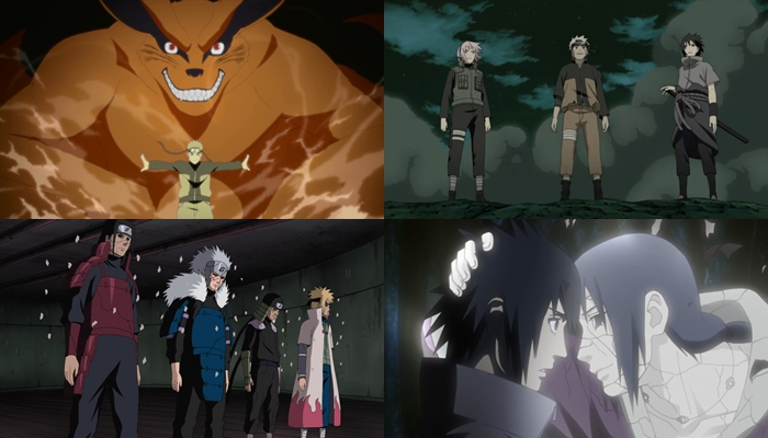 Quais os melhores arcos do anime Naruto?