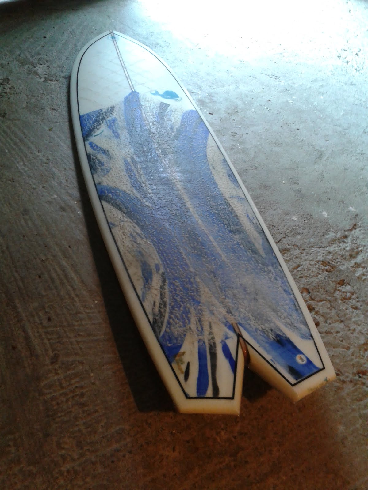 WOODY DIAMOND garage surfboards