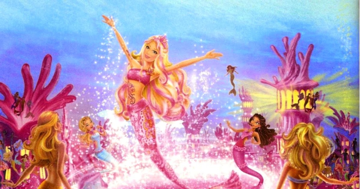 mermaid barbie cartoon