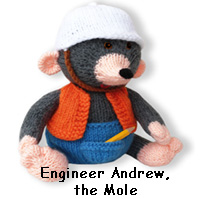 knitted mole