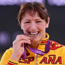 medalla de bronce Maider Unda en lucha -72 kg España Juegos Olimpicos de Londres 2012