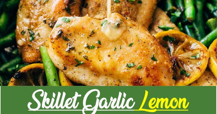 Skillet Garlic Lemon Butter Chicken | Latte Intero