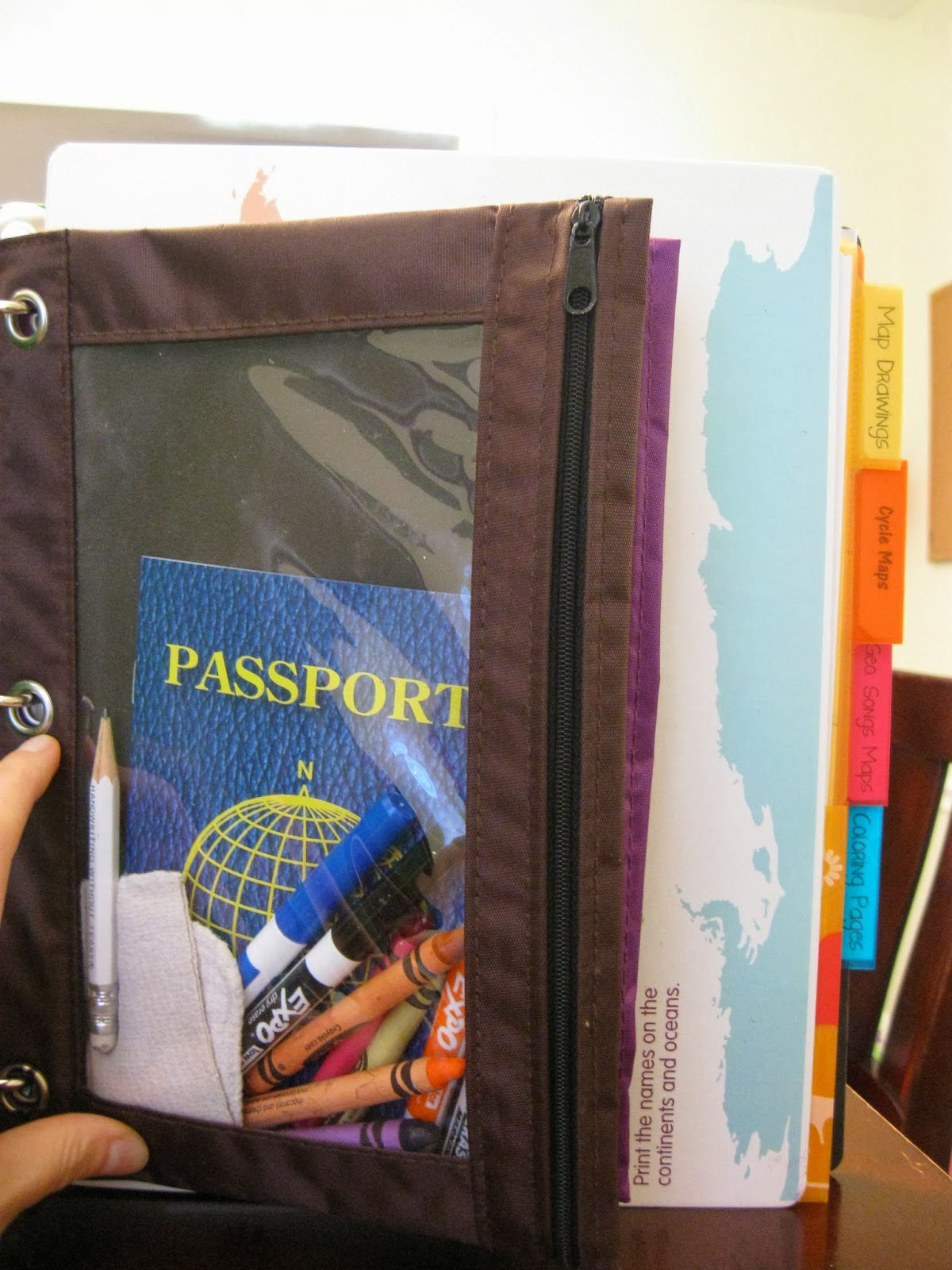 And Here We Go!: Geography Binder