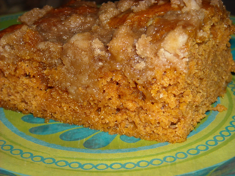 The Buckeye Five Pumpkin Coffee Cake with Brown Sugar