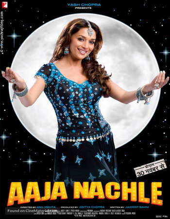 Poster Of Aaja Nachle 2007 Hindi 500MB HDRip 720p HEVC Watch Online Free Download downloadhub.in