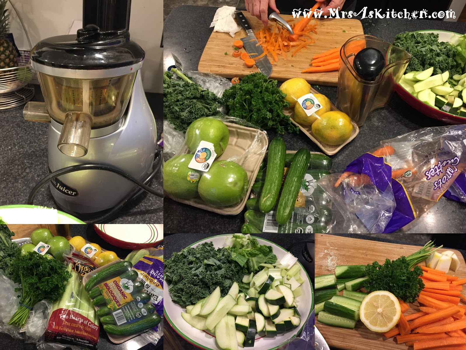 Mrs. A's Kitchen グリーンジュース